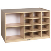 Double-Sided 12 Tray Cabinet without Bins