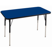 24" x 48" Rectangular Adjustable Activity Table