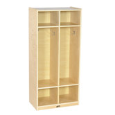 Two Section Straight Locker