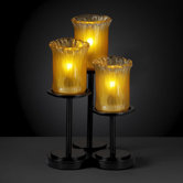 Veneto Luce Dakota Three Light Portable Lamp