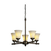Fusion Tradition 5 Light Chandelier