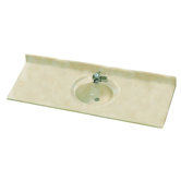 73" x 22" Astra Lav Marble Vanity Top with Right Hand Sink