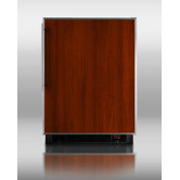 Refrigerator Freezer with Reversible Door