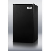 32" x 18.75" Refrigerator Freezer in Black