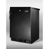 33.5" x 23.63" Refrigerator in Black