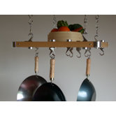 Track Rack European Ceiling Hanging Pot Rack