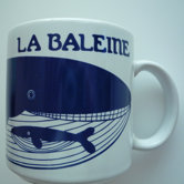 Vintage French 11 oz. Le Baleine (Whale) Mug