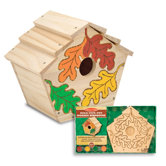 Build and Paint-Your-Own Bird House