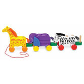 Pull-Along Zoo Animals