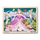 24-pieces Woodland Princess Jigsaw Puzzle Set