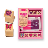 Butterfly and Hearts Stamp Set