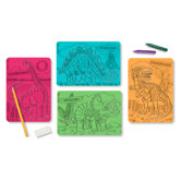 Textured Stencils Dinosaurs