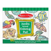 Animal Jumbo Coloring Pad