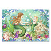 Mermaid Playground 48 Piece Floor Puzzle Set