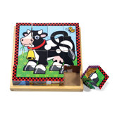 Farm Cube Wooden Puzzle