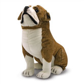 English Bulldog Plush Stuffed Animal