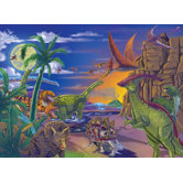 Land of Dinosaurs Cardboard Jigsaw Puzzle