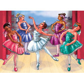 Ballet Recital Cardboard Jigsaw Puzzle