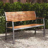 Phat Tommy Fushion Steel / Wood Park Bench