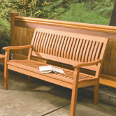Phat Tommy Serenity Wood Garden Bench