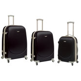 Barnet 3 Piece Expandable ABS Set with 360&deg; 4-Wheels System