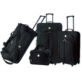 Euro Value II Deluxe 4 Piece Luggage Set