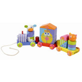 Wooden Shapes Train