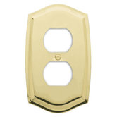 Colonial Design Single Duplex Switch Plate