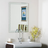 Frameless Liana Wall Mirror