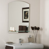 Arch Frameless Wall Mirror