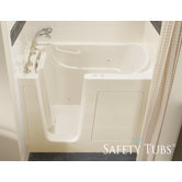GelCoat 54" x 30" Bath Tub with Dual Massage