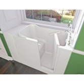GelCoat 48" x 28" Bath Tub with Jet Massage