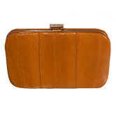 Eel Skin Framed Business Card Case