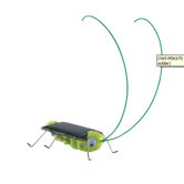 Solar Frightened Grasshopper Kit
