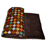 Plush Reversible Stroller Seat Lining