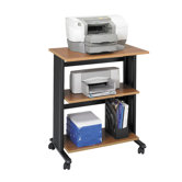 MUV Mobile Machine Cart in Medium Oak
