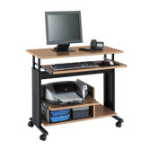 MUV Mini Tower Height Adjustable in Medium Oak
