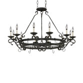 Messina 12 Light Chandelier Pot Rack