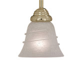 Mix and Match Fitter Frosted Crackle Glass Shade