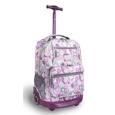 Sunset Multi Pocket Rolling Backpack