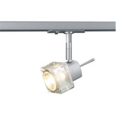 Blox Lamp for 1-Phase Track in Silver Grey