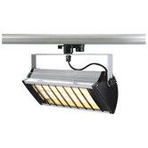 PL Shop Track Light in Silver/Black