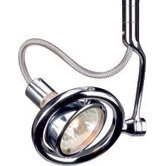 Lika Lamp Head for Linux Light in Chrome