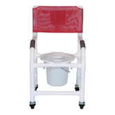 Standard Deluxe Shower Chair with Tilt Seat and Optional Accessories