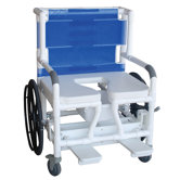 Bariatric Wide Self Propelled Transport Chair