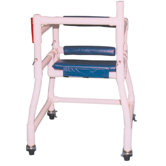 Adjustable Height Stroller or Walker with Hard Seat