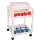 Hydration Cart with 36 Quart Ice Chest
