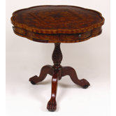Game Table in Medium Brown