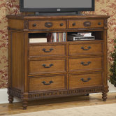 Southern Heritage 8 Drawer Media Dresser