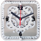 Moving Gear Wall Clock
